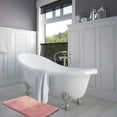 thumbnail image 2 of Miyuadkai Carpet Absorbent Soft Memory Foam Bath Mat Bathroom Shower Rug Non Slip Pk Pink, 2 of 2