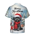 thumbnail image 2 of Merry Christmas Havanese Enjoys Woofmas Winter Xmas Holiday Hawaiian Shirt Breathable Summer Unisex Merch Havanese Dog Lover Gifts Idea - 02022, 2 of 6