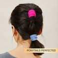 thumbnail image 6 of Scunci No Damage Hosiery Ponytail Hair Ties, Multicolor, 12 Count, 6 of 9
