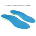 thumbnail image 4 of High Elasticity Insole, Flatfoot Orthotic Insole, Buffer Pressure For Men, Woman, Work, Running Flat Feet Green L: 41-46, 4 of 8