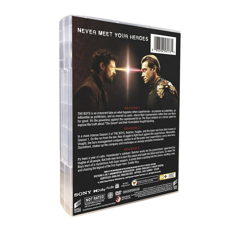 musikalsk Forfærde Landsdækkende The Boys Complete Series Seasons 1-3 (DVD) - Walmart.com