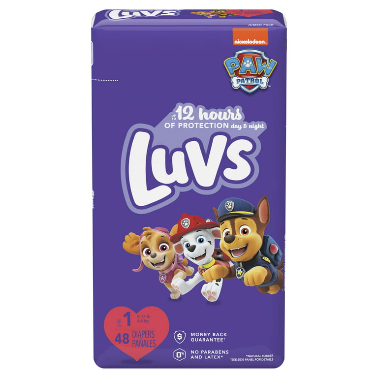 Luvs Diapers Size 1, 48 Count (Select for More Options)
