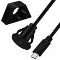 Flush Mount USB Type C 3.1 Male to Female Cable Cord for Car Boat