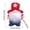 Red-RD Home Decor, variant on karymi Cute Independence Day Faceless Doll with Hat, Non Woven Fabric, 4.33x3.54x11.42in, Patriotic Dwarf Plush Stuffed Doll, for Window Display Table Centerpiece Party Decor