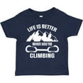 thumbnail image 3 of Inktastic Rock Climbing Mountains Boys or Girls Toddler T-Shirt, 3 of 5