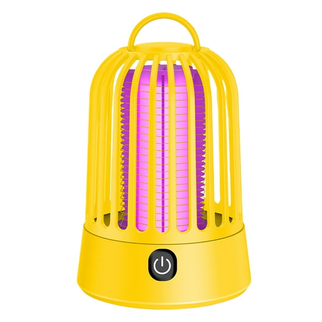 Trampa para mosquitos recargable por USB, trampa para moscas para insectos para exteriores e interiores, linterna LED