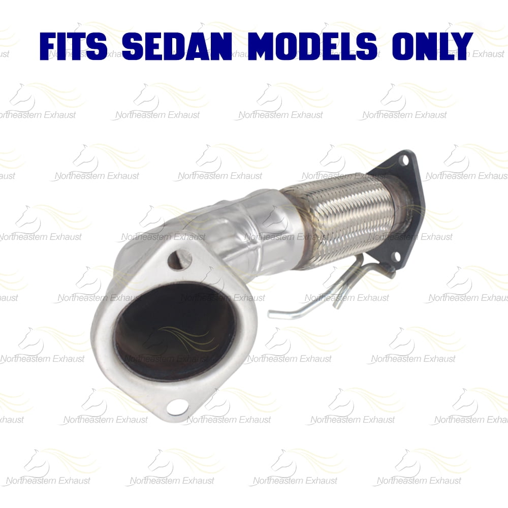 Stainless Steel Manifold, Front Pipe, Catalytic, Muffler Assembly & Muffler Exhaust System Kit Fits Acura TSX 2009-2014 2.4L - Direct Fit