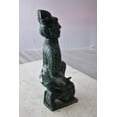 thumbnail image 5 of Asian Terracotta Warrior Sitting Replica Made of Marble 5" x 5" x 15"H, 5 of 11
