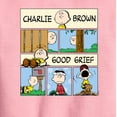 thumbnail image 2 of Peanuts - Good Grief Comic - Toddler & Youth Crewneck Fleece Sweatshirt, 2 of 5