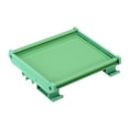 thumbnail image 1 of Unique Bargains PCB DIN Rail Mount Carrier, Circuit Board Mounting Holder 100x130mm Green, 1 of 4