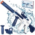 thumbnail image 1 of Pistolas de agua eléctricas M4, pistolas de agua automáticas Pistola de agua potente de hasta 32 pies, 100% nuevo, 1 of 3
