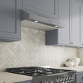 thumbnail image 5 of Streamline 30 in. Cassino Ductless Undermount 165 CFM Range Hood in Brushed Stainless Steel with Mesh Filters, Push Button Control, LED Lights, 5 of 9
