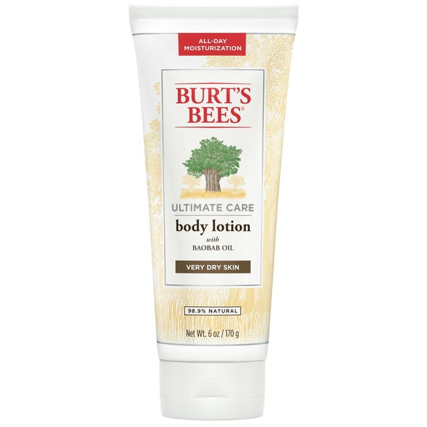 Burt's Bees Ultimate Care Body Lotion 6 Ounce Bottle