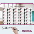 thumbnail image 7 of Acrylic Cellphone Storage Box for Classroom with Door Locks and Keys , Wall-Mounted Cell Phone Storage Cabinet for School Factory Office,40 Slots, 7 of 7