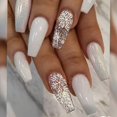 thumbnail image 2 of False Nails,24 Pcs French Nails Full Cover Fake Nail Natural False Acrylic Nails Art Tips Sets for Daily Use, 2 of 4