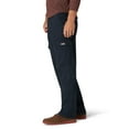 thumbnail image 3 of Wrangler Authentics Men's Relaxed Fit Stretch Cargo Pant, Navy, 38W x 32L, 3 of 5