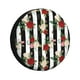 thumbnail image 1 of Balery Rose Flowers Cubiertas para Neumáticos - Protector Resistente para Neumáticos de Camioneta, SUV, Remolque, Camper y RV-15 inch, 1 of 6