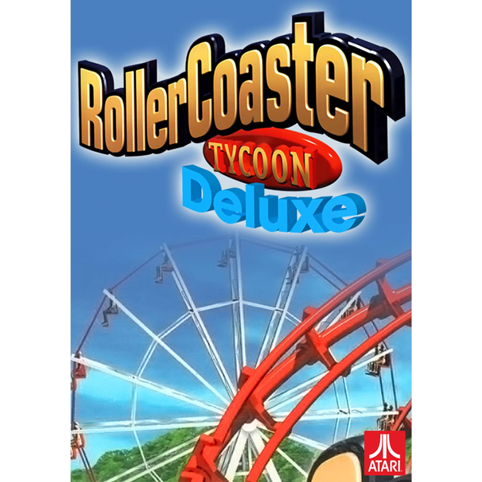 Atari Rollercoaster Tycoon Deluxe Walmart Com Walmart Com - vision park theme park christmas roblox
