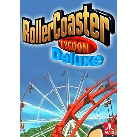 Atari RollerCoaster Tycoon Deluxe (Best Roller Coaster Tycoon)