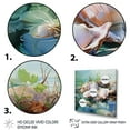 thumbnail image 3 of Designart "Animal Clam Marine euphony" Animals Canvas Art Print, 3 of 5