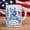 Black, variant on French Bulldog America 250th Anniversary Mug Toile Americana Coffee Cup Gift for Frenchie