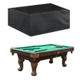 thumbnail image 4 of Heavy-Duty Black Pool Table Cover – Fits 7/8/9 ft Pool Tables, Dining Tables, and Square Furniture, 4 of 7