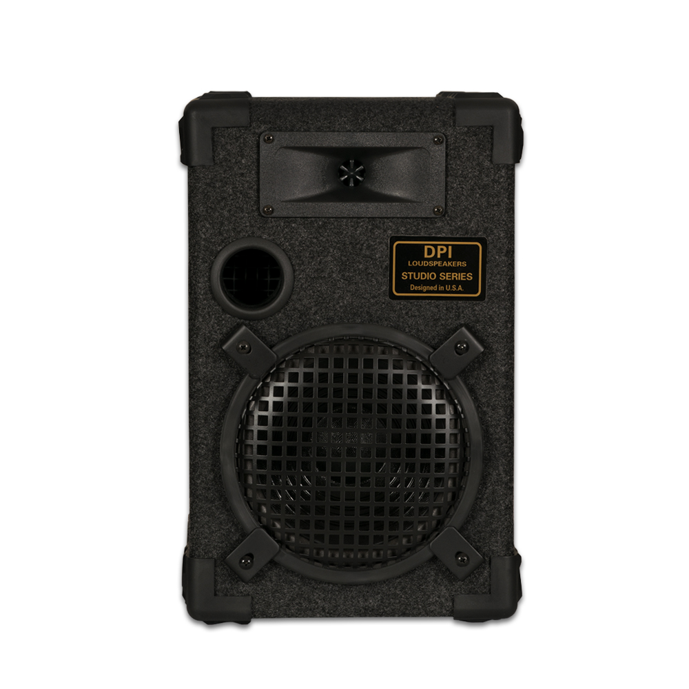GOLDWOOD DPI-800C/8 Passive 8" Speaker Pair Monitor Studio Home Audio - image 2 of 4