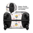 thumbnail image 4 of Balery Luggage Cover Hot Air Balloon Print Suitcase Covers for Luggage Elastic Washable Suitcase Protector Fits 18-32 Inch Luggage-Small, 4 of 9