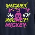 thumbnail image 3 of Disney - Mickey Stacked - Toddler & Youth Crewneck Fleece Sweatshirt, 3 of 5