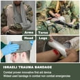 thumbnail image 3 of Upgrade Israeli Style Emergency Bandage, 8Pack 6 Inch Compression Bandage for Emergency Wound Dressing, First Aid and IFAK Trauma Military (6Inch-8Pcs), 3 of 6