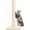 Beige, variant on 34inch    with  Sisal Rope 4.3Inch Large Diameter Scratcher  Tree for Indoor Cats Beige