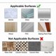 thumbnail image 4 of 1 roll wallpaper wallpaper border wall lamp edge wallpaper sticker for kitchen, bathroom ceiling, living room, bedroom wall decoration 10.6, 4 of 4