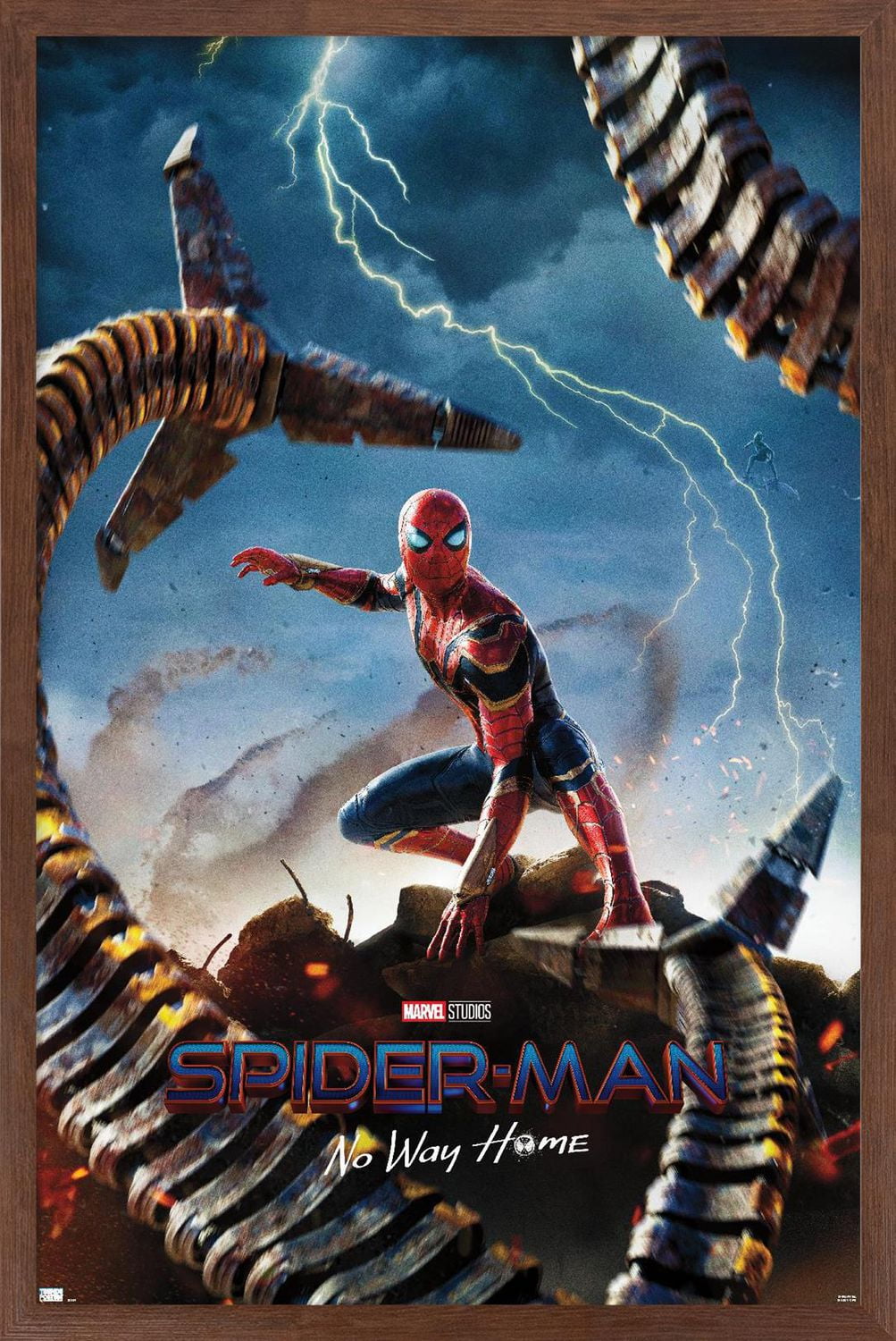 Marvel Spider-Man: No Way Home - Teaser Wall Poster, 22.375" x 34"
