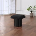 thumbnail image 2 of Meridian Furniture Pavilion Black Boucle Fabric Bench/Stool, 2 of 6