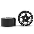 thumbnail image 2 of Yeacher Aluminum Alloy Wheel Rim Beadlock Wheel Rims Hub 4pcs Replacement for 1/24 Axial SCX24, 2 of 8