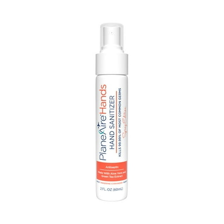 PlaneAire Hand Sanitizer Spray Tangerine Coriander 2 fl oz (Single)