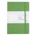 thumbnail image 1 of Hukapapa Cuaderno Microdot, Cuaderno con cinturón elástico, 188 páginas, Tapa Dura - A5 148x 213 CM, páginas con Rayas gráficas, Verde, 1 of 5