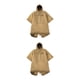 thumbnail image 3 of Greeniant Saco de dormir de algodón Manta impermeable para adultos al aire libre Edredón portátil Chaqueta de plumas Capa a prueba de frío Marrón 2piezas, 3 of 6