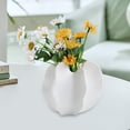 thumbnail image 6 of yotijay Carambola Flower Vase Ceramic Vase Nordic Flower Arrangement Decorative Vase for White M, 6 of 8