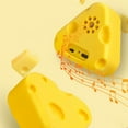 thumbnail image 4 of EGYMEN Cheese Bluetooth Speaker, Cute Cheese-Shaped Wireless Audio Device, Mini Portable Sound System, Stereo Cheese Decor Speaker, 4 of 6