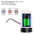 thumbnail image 4 of Water Bottle Pump ,Water Pump Dispenser Rechargeable Water Pump One Button Water Pump Dispenser, 4 of 5
