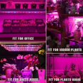 thumbnail image 2 of LED Plant Light Three Strips Red&Blue,with Auto on/off Timer,40W 90 LEDs / 5 Dimmable Levels, for Indoor Plants Grow Hydroponics Succulent, 2 of 8