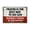 B, variant on No Trespassing Sign – Prayer Is Best Way to Meet God, Trespassing Is Fastest. Private Property Metal Decor for Fence, Gate, Front Door
