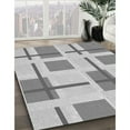 thumbnail image 2 of Ahgly Company Indoor Square Patterned Gray Area Rugs, 3' Square, 2 of 6