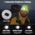 thumbnail image 3 of Gorro Bluetooth Music con luz LED recargable, color negro, 3 of 3