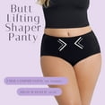 thumbnail image 3 of LeSensuel Classic Tummy Control Panties - Butt Lifting High Waisted Underwear, 3 of 7