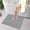 Gray, variant on feimajia 40*60CM Living Room Bedroom Straight Carpet Floor Mats Bathroom Kitchen Absorbent Non-slip Foot Mats Machine Wash For Bath Tub And Shower