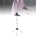 thumbnail image 1 of Portable Steamer Stand for Clothes, Adjustable Space Saving Folding Clothes Rack Steam Iron Stand for Home Travel, 1 of 7