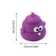 thumbnail image 5 of Sacapuntas mini de PVC con forma de caca, con hoja de acero al manganeso, portátil, de corte suave, ideal para niños, estudiantes y decoración de escritorio., 5 of 7