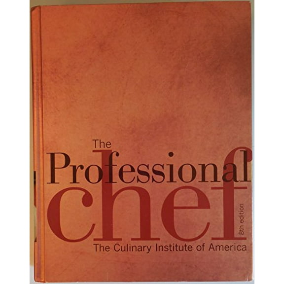 Pre-Owned The Professional Chef Paperback
